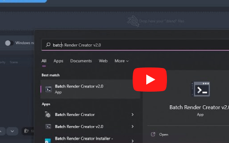 Blender 4.2 - Batch Render Creator v3 Free Download