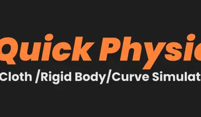 Quick Physics v2.3.1 Crack (Blender 4.5) Download