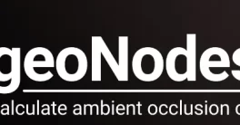 Blender 4 – geoNodesAO Free Addon Download