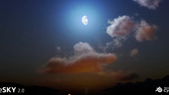 True-Sky v2.2.4 Crack (Blender 4.4) Latest Download