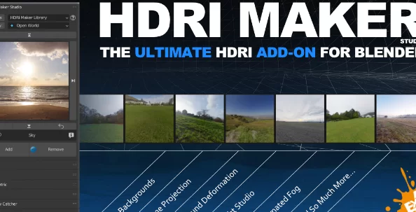 Hdri Maker v3.0.123 Cracked (Blender 4.5) Download