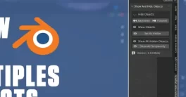 Blender 4 Show Hide Multiples Objects Addon v2 Free Download