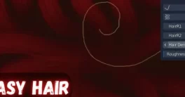 Blender 3.0+ Easy Hair v2 Addon Crack 2024 Download