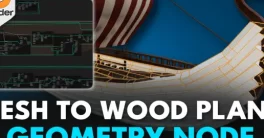 Blender 4 Mesh To Wooden Planks Geometry Node Crack Download