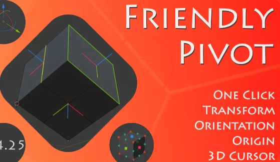 Friendly Pivot v0.5.11 Crack (Blender 4.4) Download