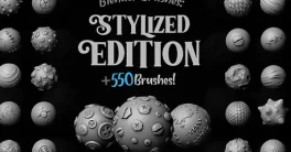 ArtStation – MEGAPACK 550+ BLENDER BRUSHES Crack Download