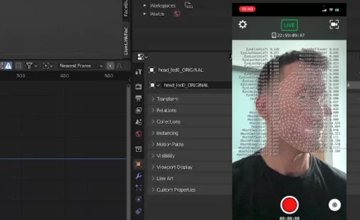 LiveLinkFace Addon v0.3.0 (Blender 5.0) Download
