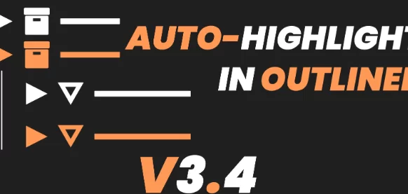 Auto-Highlight In Outliner v3.8.5 Blender Cracked Download