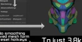 Sparrow’s ZRetopoIt v4.3 Zbrush Plugin Cracked Download