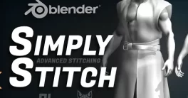 Simply Stitch v1.2 ASSETS Crack (Blender 4.2) Download