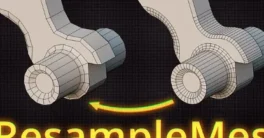 Resample Mesh v1.0.10 Crack (Blender 4.5) Download