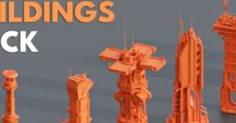 Blender Sci-Fi Futuristic Military Buildings Pack Crack Download