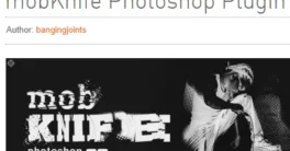 mobKnife Photoshop Plugin Crack Download