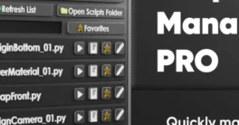 Script Manager Pro v0.0.3 Free (Blender 4.4) Download