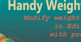 Handy Weight Edit 1.2.6 (Blender 3.6) Crack Download