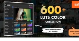 600 LUTS – LutLens v2.0 Crack (aescripts) Download