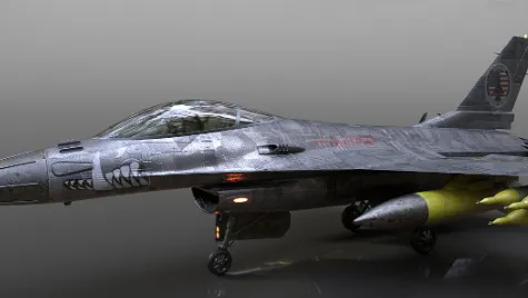 Artstation F-16 Falcon Fighter Mastering Plasticity 3D Course Download