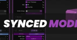 Synced Modifiers v2.3 Addon (Blender 4.5) Free Download