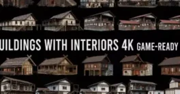 200 old medieval houses buildings pack 4k Crack Download