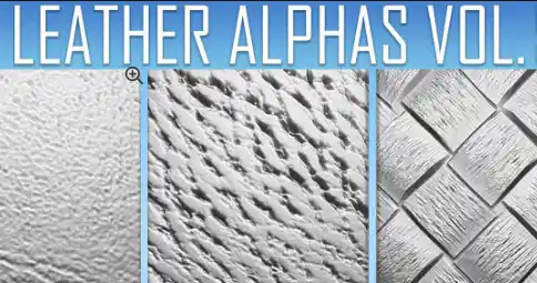 20 Leather Alphas Vol.5 (ZBrush, Substance, 2K) Crack Download