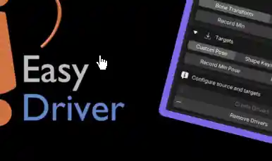 Easy Driver v1.6 (Blender 5.1) Crack 2026 Download