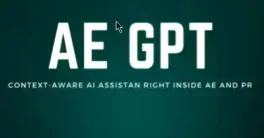 aescripts AE GPT v1.1 Crack Free Download