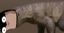 CGtrader Megalania dinosaur Low-poly 3D Model Free Download