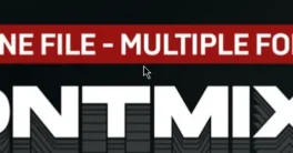 FontMixer v1 (aescripts) Easy Fonts Merger Full Download