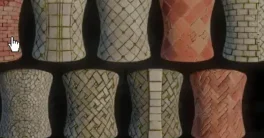 Artstation - Useful stylized bricks tiles Blender 4K Free Download