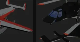 BlenderKit FLIGHTS GEAR Aircrafts 200+ Models Free Download