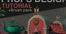 Props design Tutorial + Brush Pack Free Course 2026 Download