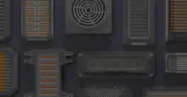 Industrial Kitbash-6 - 35 pieces