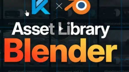 Kiosk for Blender - Assets in Viewport Plugin Download