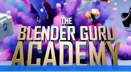 The Blender Guru Academy Beginners Course Free Download