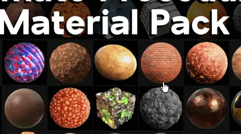 Ultimate Blender Procedural Material Pack Free Download