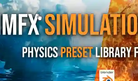 Blender - Sim Fx Simulation Toolkit And Presets Download
