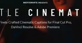 Cinematic Captions Plugin for DaVinci Download Free 2026