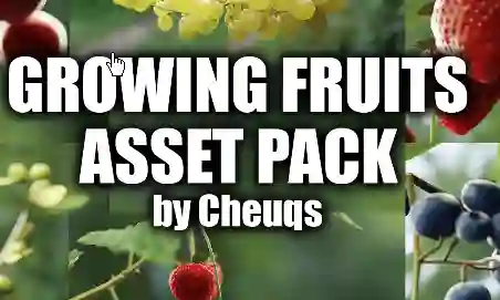 Growing Fruits Curve Assets Pack (Blender) 2026 Download